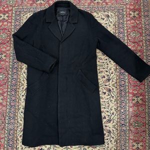 A.P.C. Button Down Boule Wool Coat